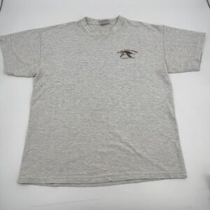 Vintage Maui Dive Shop Turtle Town T-Shirt Mens Gray King Cotton Size L USA Made